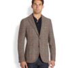 Plaid Wool Blazer