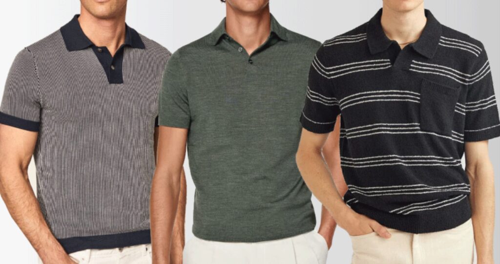 polo shirts