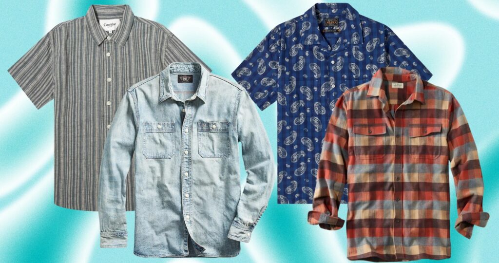 button-up shirts